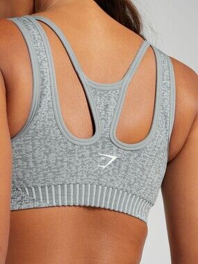 Gymshark Marl Seamless Scoop Bra